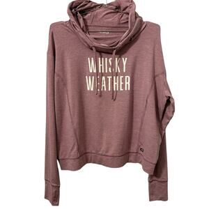 OGIO Women's Lilac Heather Endurance Force Whiskey Weather Hoodie L